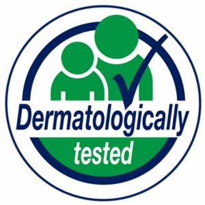 Dermatologisk testet logo