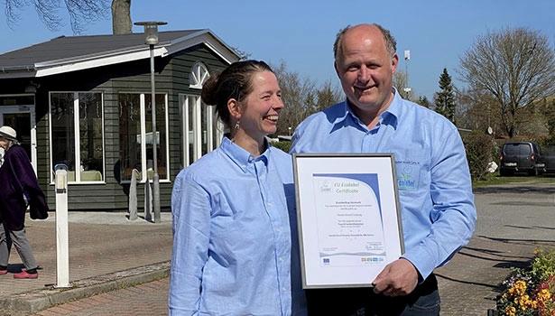 Henrik og Nicole Søby fra Nysted Strand Camping og Hytteferie 