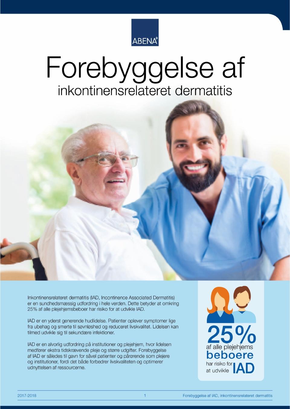 Forebyggelse af inkontinensrelateret dermatitis forside